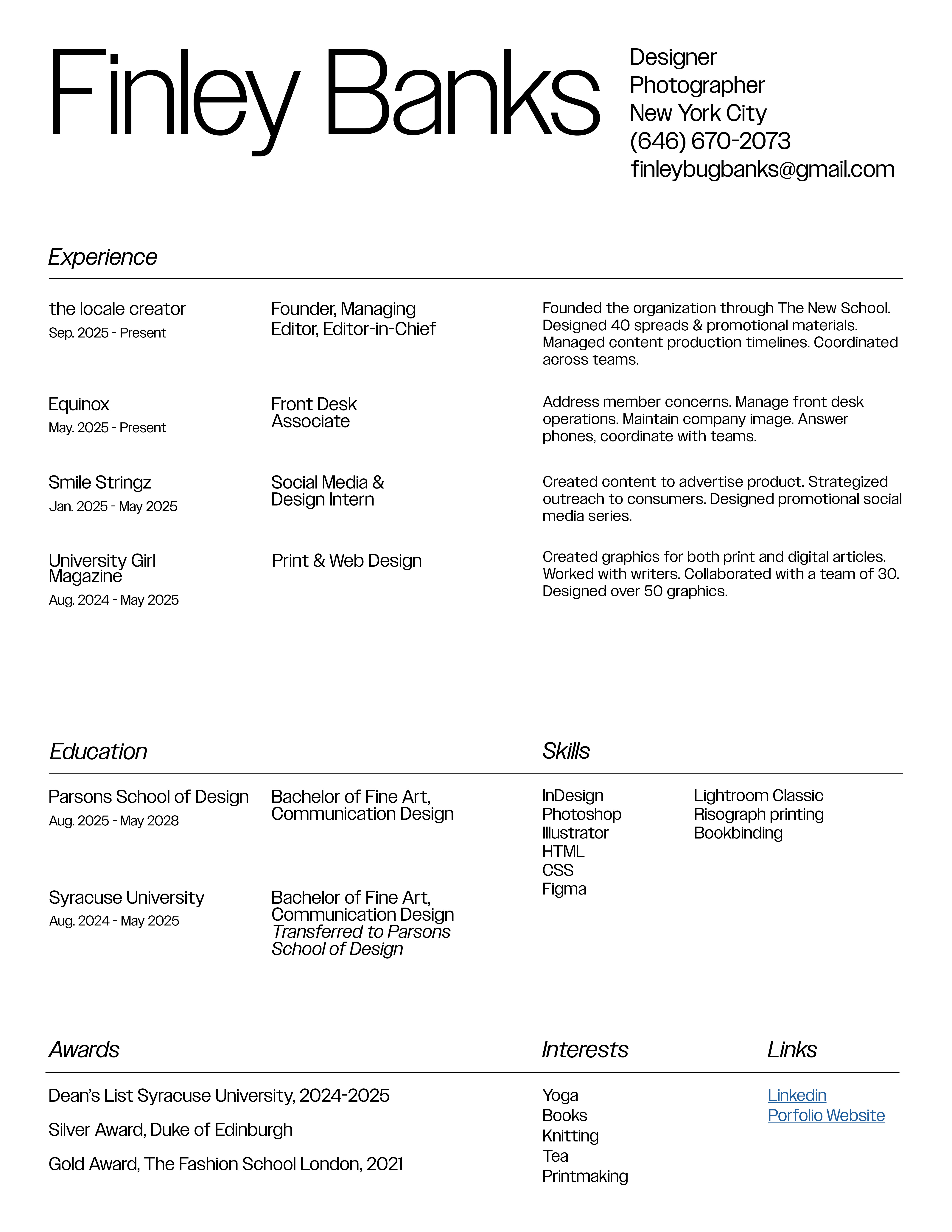 Resume